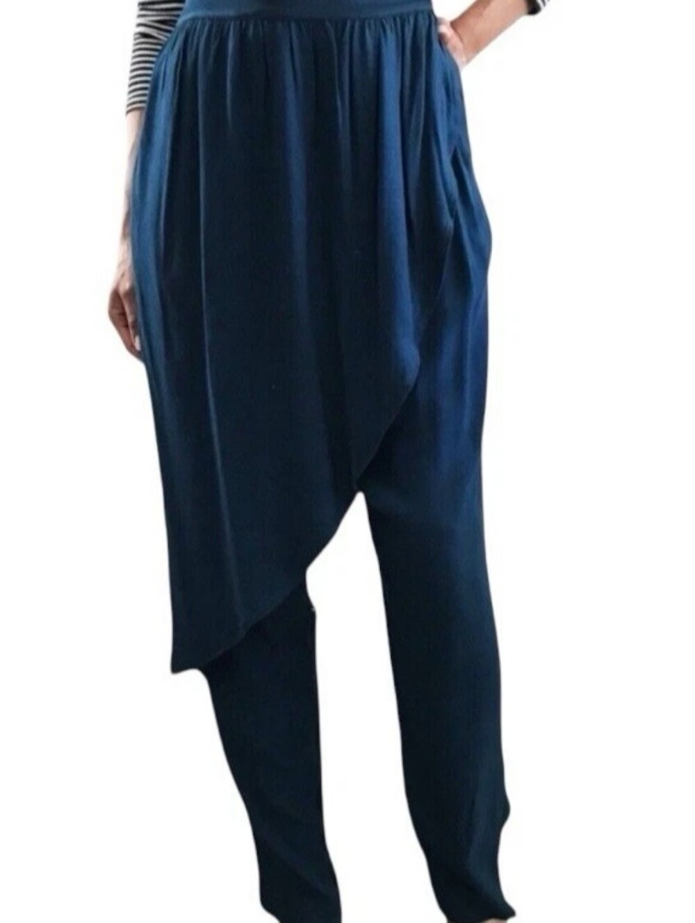 Anthropologie Corey Lynn Calter Angelica Harem Pants Women's Size 6 NWT Dark Te - Picture 2 of 5